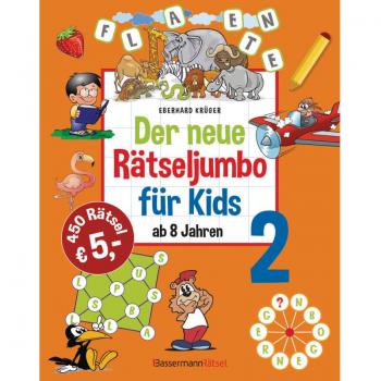 Der neue Rätseljumbo für Kids 2, Libro per bambini di Eberhard Krüger