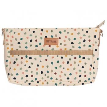 Mochila Pequeño Confort Confetti Beige