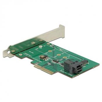 DeLOCK PCI Express Card > 1 x internal NVMe M.2 PCIe / 1 x internal SFF-8643 NVMe