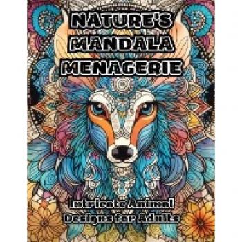 Nature's Mandala Menagerie: Intricate Animal Designs for Adults