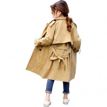 Manteau Coupe-Vent Ultra-Léger à Double Fermeture Boutonnée – Bébé & Adolescente
