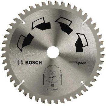 Bosch 2609256888 Lama circolare in metallo duro 170 x 20 mm, 48 denti