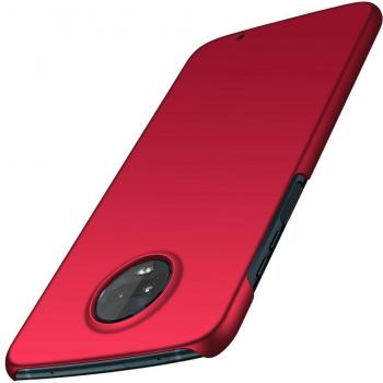 Funda de piel mate para Moto Z3 Play