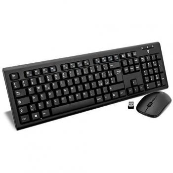 V7 TASTIERA E MOUSE WIRELESS ITA 2.4 GHZ USB