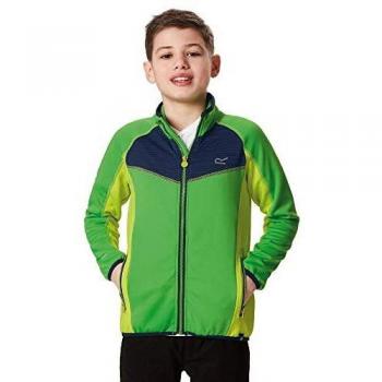 Regatta Oberon Softshelljacke für Kinder, FairwyGn/NVY, FR: XXS (Größe Hersteller: 3-4)