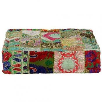 Natural Green Floor Pad – 50x50x12 cm, Hand‑Made, Medium