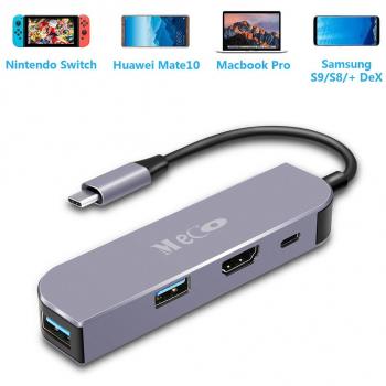 Hub USB‑C per MacBook Pro, Chromebook e Nintendo Switch