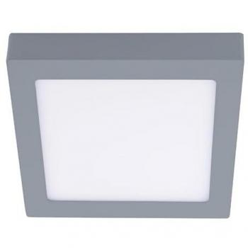 Know LED Flush Light 18W 4000K Square Grey
