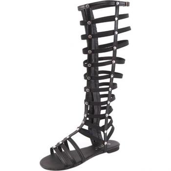 Botas de Rodilla Altas Planas para Mujer