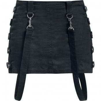 La minigonna nera “The Betrayal” di Gothicana – 3XL – Donna