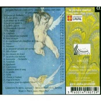 Kosma Et Puis Apres Chansons De Prevert