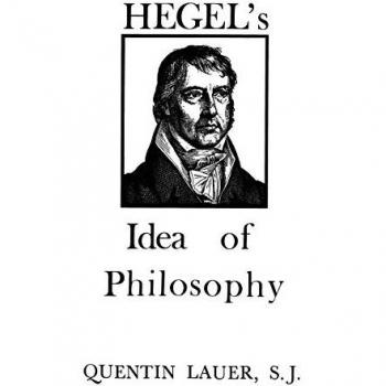 Hegel's Idea of Philosophy