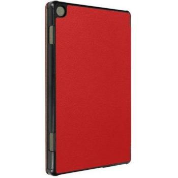 Cover Integral Lenovo Tab M10 Gen 3 con Soporte de Video, Teclado y Modo Reposo – Rojo