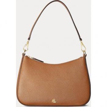 Lauren Ralph Lauren Danni Shoulder Bag Leather 26.5 cm Brown