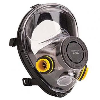Masque Complet de Protection Respiratoire Portwest Vienna P500 avec Connexion Double Bayonette