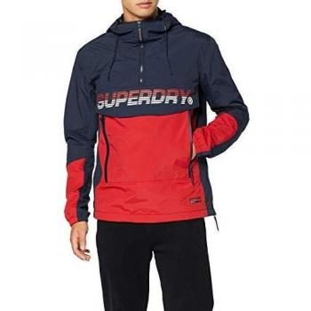 Cagoule Blouson Superdry Core Overhead Bleu XL Homme
