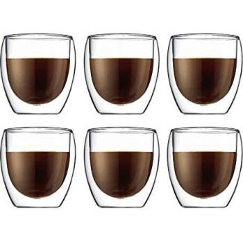 Pack de 6 Verres Double Paroi Bodum 25 cl
