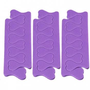 Séparateurs de doigts pour ongles – 6 pièces mousse