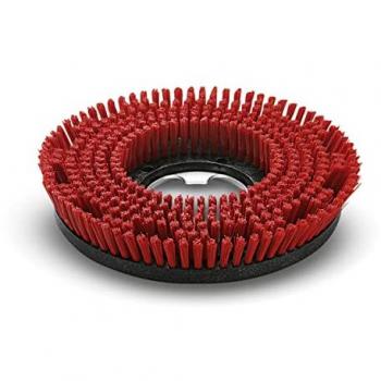 Brosse-disque rouge Kärcher D41 complète 406 mm