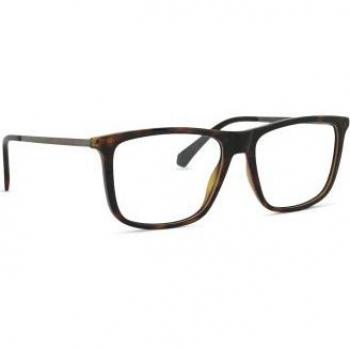 Polaroid PLD D497 Herren-Brille, Vollrand, Kunststoff-Gestell, 55mm/16mm/145mm, braun
