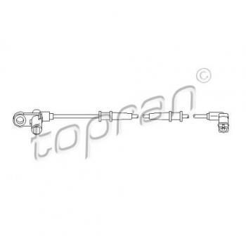 Sensor de Antibloqueo TOPRAN 401 547