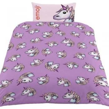 Edredón Romántico Unicornio Rojo