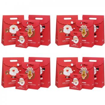 12pcs Christmas Candy Bags