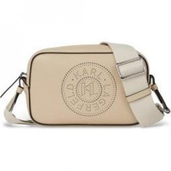 Sac Bandoulière Karl Lagerfeld 35939 Cuir Beige