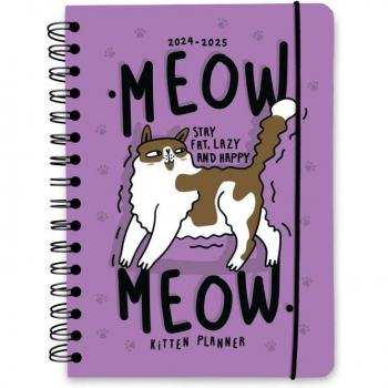 Agenda gatti Weekly Planner 2024‑2025