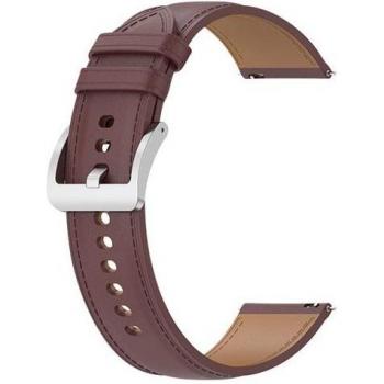 Bracelet Cuir de Luxe pour Galaxy Watch 3/46mm et Huawei Watch GT