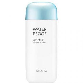 Missha AquaGuard Sun Milk SPF 50+ PA++++ (All‑Around Protection)
