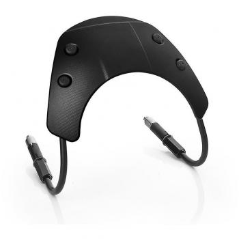 Accesorios Carenado Faros para Vespa GTS 300 2018-2022, Parabrisas Negro