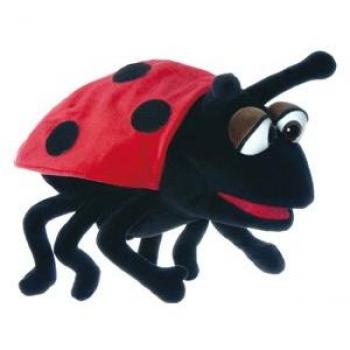W441 Marienkäfer Hubi Handpuppe von Living Puppets