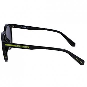 Calvin Klein Unisex Black Round Sunglasses CKJ22643S