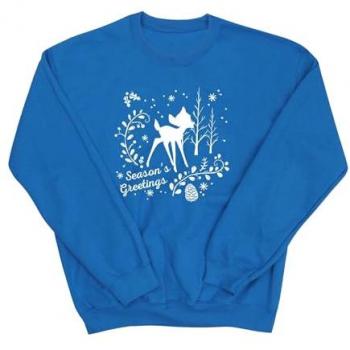Kerstgroet Bambi Sweatshirt voor Mannen – Disney Product
