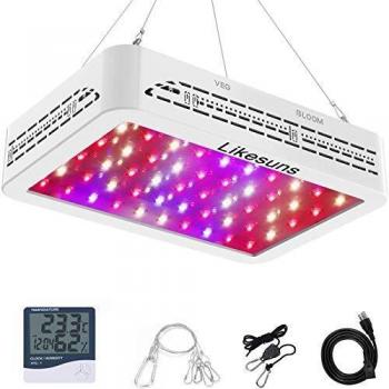 Likesuns Indoor Plant LED Grow Light with Bloom and Veg Switch