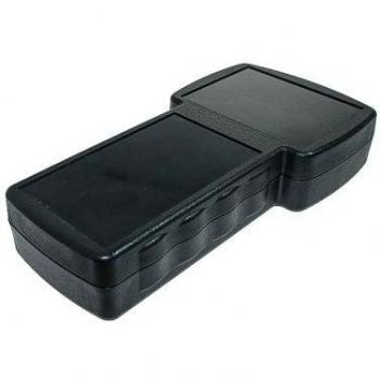 Boîtier Rs Pro ABS Noir avec fenêtre, dimensions extérieures 210 x 110 x 41mm, IP54