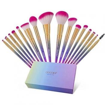Face & Eyes Pro Brush Bundle – 16 Pieces