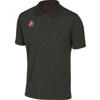 Castelli Race Day Sportpoloshirt grau