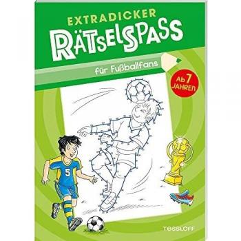 Extradicker Rätselspass für Fussballfans, Libro per bambini di Stefan Lohr, Sandra Schmidt