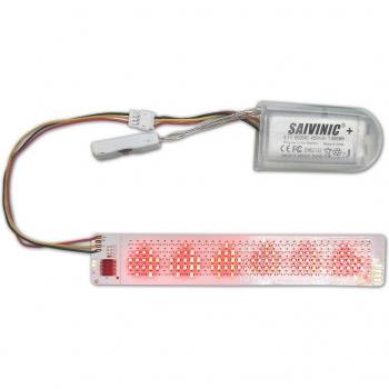 Curved LED Display for Hats