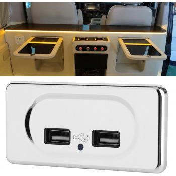 Cargador de Carga Rápida USB Dual 3.1A para Vehículos