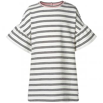 NOP Mädchen Kleid G Dress Sweat Sl Orem Str, Mehrfarbig, Größe 122