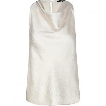 Someday Texturierte Ziam-Bluse mit Wasserfall‑Ausschnitt – 38 cm