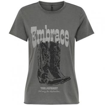 Camiseta Only Onllucy Life Regular para Jovenes