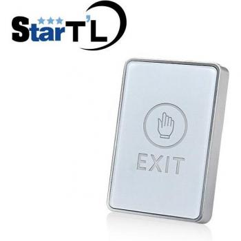 Interruptor de control de acceso con botón táctil y LED