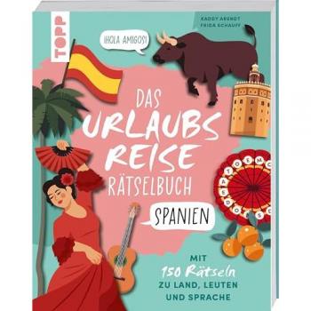 Urlaubsreise-Rätselbuch Spanien