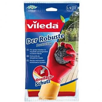 Haushaltshandschuh Vileda Robust – 1 Paar, Dreifach‑Sicherung, L