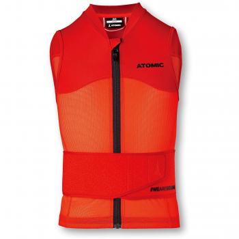 Atomic Live Shield Vest JR Protection Dorsale Mixte Enfant, Rouge, L