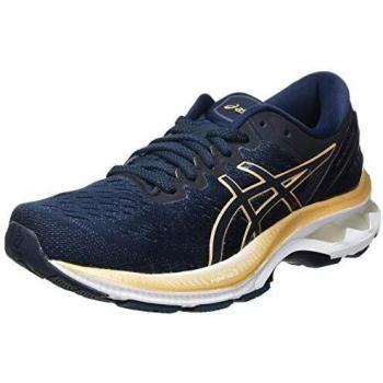 ASICS Gel-Kayano 27 Women's Running Shoe, French Blue/Champagne, 8 UK (42 EU)